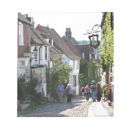 イギリスの美しいライ麦 ノートパッド (正面)