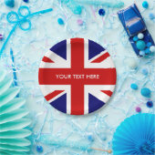 イギリスの英国国旗の紙のパーティーのプレート ペーパープレート (パーティー)