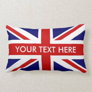 イギリスの英国国旗のlumbarの装飾用クッション ランバークッション