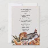 イギリスの茅葺き結婚屋根 (正面)