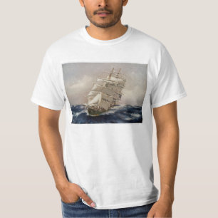 イギリスの茶クリッパーThermopylae Tシャツ