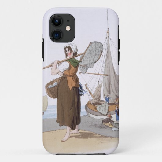 「イギリスの衣裳」からの女性のShrimper、 Case-Mate iPhoneケース (裏面)
