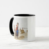 「イギリスの衣裳」からの煉瓦メーカー、publ マグカップ (正面左)