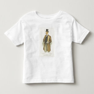 イギリスの衣裳、パブのイラストレーション。 ジョン著 トドラーTシャツ