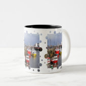 イギリスの見解 ツートーンマグカップ (正面右)