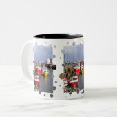 イギリスの見解 ツートーンマグカップ (正面左)