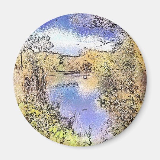 イギリスの見解 マグネット (正面)