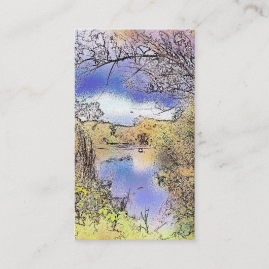 イギリスの見解 名刺 (正面)