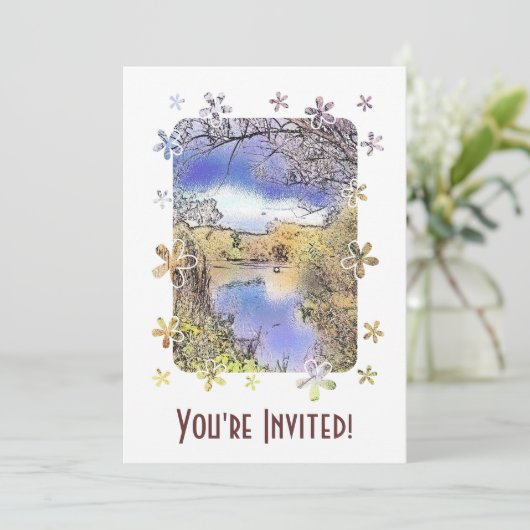 イギリスの見解 招待状 (スタンド正面)