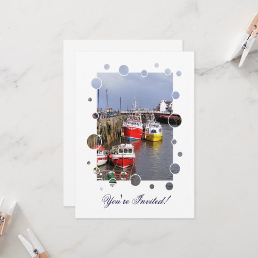 イギリスの見解 招待状 (正面/裏面インサイチュ)