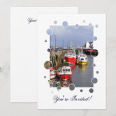 イギリスの見解 招待状 (正面/裏面)