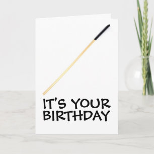 イギリスの規律の缶詰誕生日カード カード