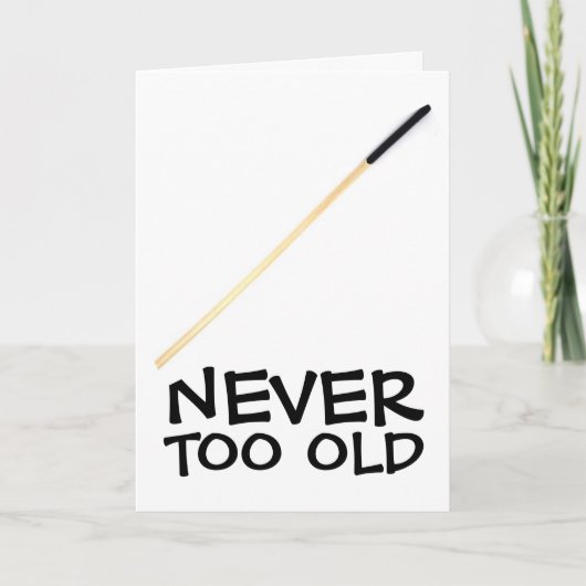 イギリスの規律 カニング 誕生日カード カード (正面)