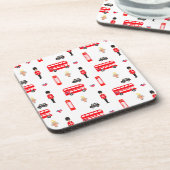 イギリスの記号パターン コースター (左側)