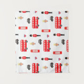 イギリスの記号パターン タペストリー (正面)