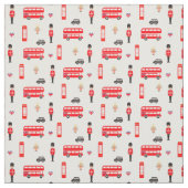 イギリスの記号パターン ファブリック (見本)