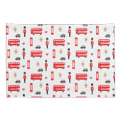 イギリスの記号パターン 枕カバー (裏面-右)