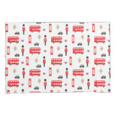 イギリスの記号パターン 枕カバー (正面右)