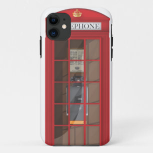 イギリスの赤い公共呼出し箱 iPhone 11 ケース