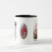 イギリスの軍艦のコーヒー・マグ マグカップ (中央)