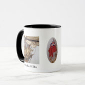 イギリスの軍艦のコーヒー・マグ マグカップ (正面左)