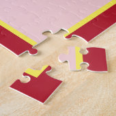 イギリスの軽食フルーツカスタードデザート ジグソーパズル (側面)