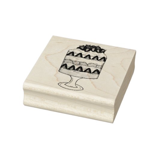 イギリスの軽食フルーツカスタードデザート ラバースタンプ (スタンプ)