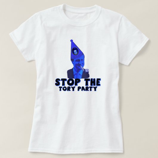 イギリスの選挙2010年 Tシャツ (デザイン正面)