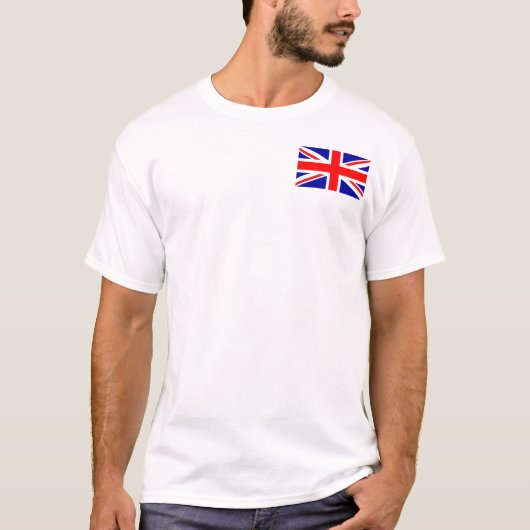 イギリスの野球Buchanan Tシャツ (正面)