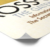 イギリスの鉄道ポスターの川景色 ポスター (角)