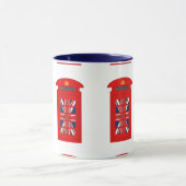 イギリスの電話ボックス マグカップ (中央)