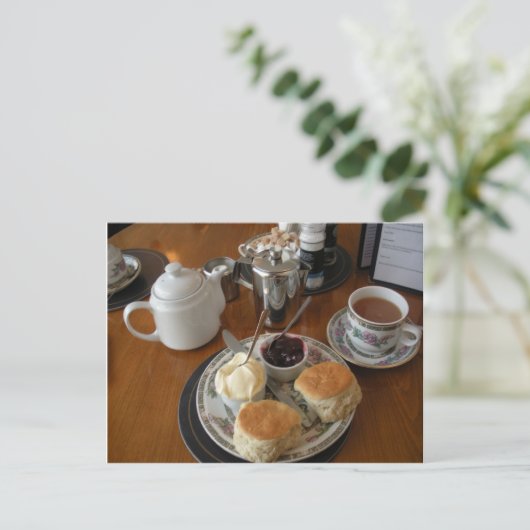 イギリスの風景、アフタヌーンティー ポストカード (スタンド正面)