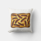 イギリスの食品を味わうHole Sausage クッション (正面)