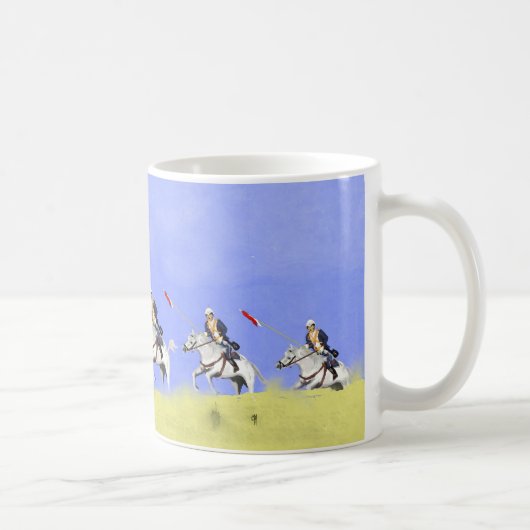イギリスの騎兵隊1890年 コーヒーマグカップ (右)
