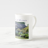 イギリスの骨灰磁器のコップ("私はイギリスの"夢を見ます) ボーンチャイナマグカップ (正面右)