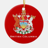 イギリスのColumbia*のクリスマスのオーナメント セラミックオーナメント (正面)