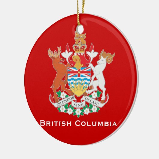 イギリスのColumbia*のクリスマスのオーナメント セラミックオーナメント (左)