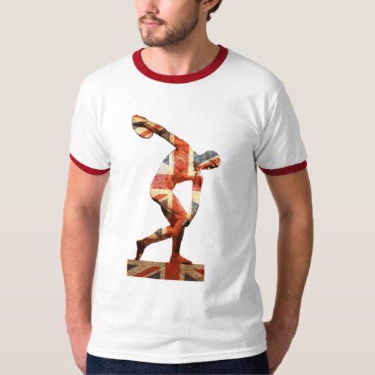 イギリスのDiscobolos Tシャツ (正面)