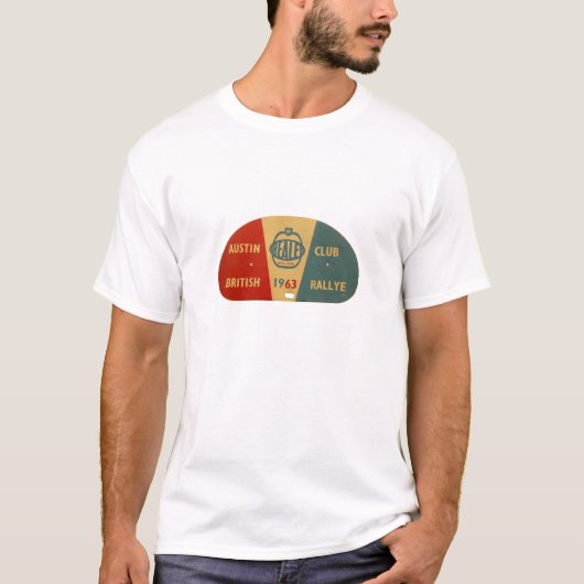 イギリスのRallye 「63 Tシャツ (正面)