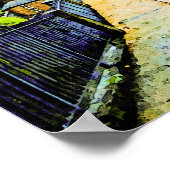 イギリスのShropshireにあるIronbridgeのシーン ポスター (角)