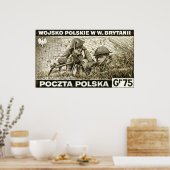 イギリスのWWIIポーランド軍 ポスター (キッチン)