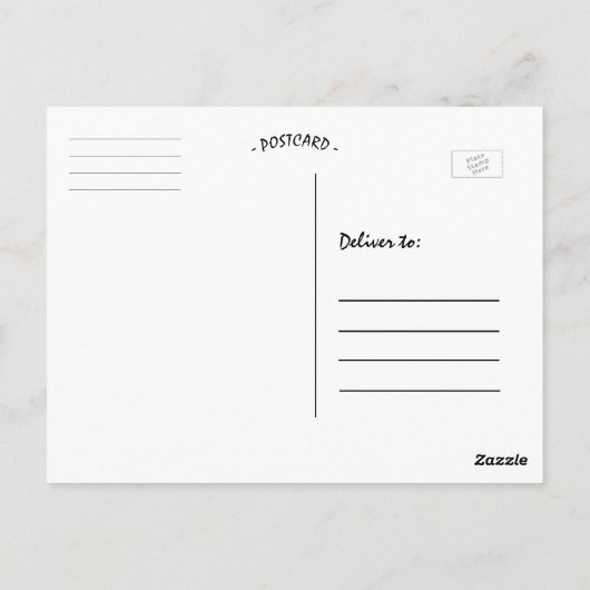 イギリスはがきからロンドン統一されたへのご挨拶 ポストカード (裏面)