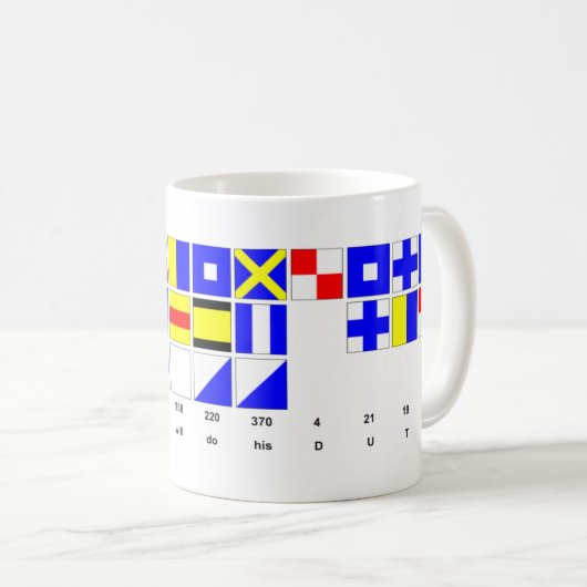 イギリスはマグを期待します コーヒーマグカップ (正面右)