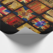 イギリスは包装紙を来ています ラッピングペーパー (角)