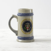イギリスは米国の大統領を祝いますオバマSouvenir ビールジョッキ (左)