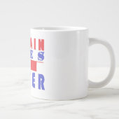 イギリスは良い単語のポスターデザイン ジャンボコーヒーマグカップ (右)