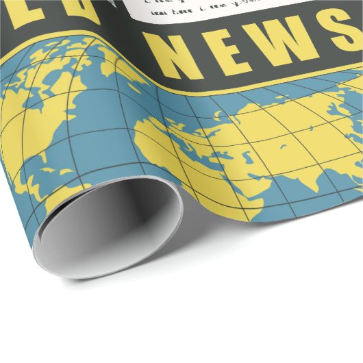 イギリスやロンドンの新聞とシームレスな模様。ペグ ラッピングペーパー (ロールコーナー)