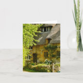 イギリスをモチーフにした折り畳みグリーティングカード カード (正面)