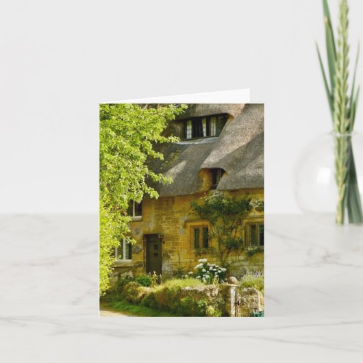 イギリスをモチーフにした折り畳みグリーティングカード カード (正面)