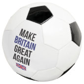 イギリスを再素晴らしび英国の最初のフラグブレキシットにする サッカーボール (3/4)